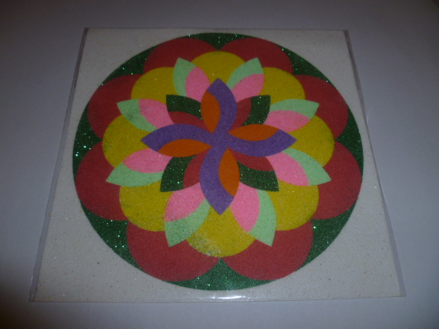 Toto je písková mandala :)