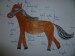 Podle tohodle koně jsem se učila části těla koně a aby to bylo zábavnější, namalovala jsem si ho sama.
